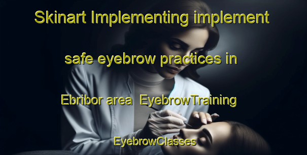 Skinart Implementing implement safe eyebrow practices in Ebribor area | EyebrowTraining | EyebrowClasses | SkinartTraining-Nigeria