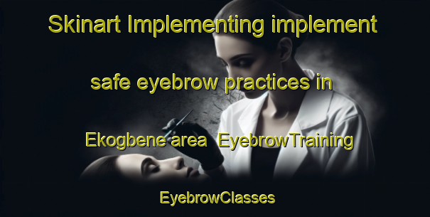 Skinart Implementing implement safe eyebrow practices in Ekogbene area | EyebrowTraining | EyebrowClasses | SkinartTraining-Nigeria