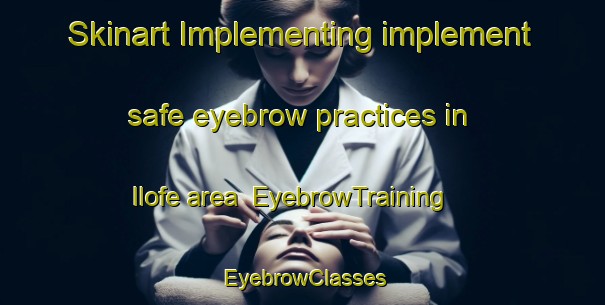 Skinart Implementing implement safe eyebrow practices in Ilofe area | EyebrowTraining | EyebrowClasses | SkinartTraining-Nigeria
