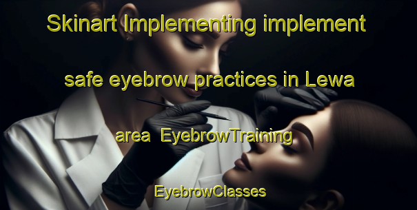 Skinart Implementing implement safe eyebrow practices in Lewa area | EyebrowTraining | EyebrowClasses | SkinartTraining-Nigeria