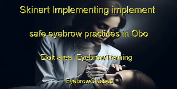 Skinart Implementing implement safe eyebrow practices in Obo Etok area | EyebrowTraining | EyebrowClasses | SkinartTraining-Nigeria