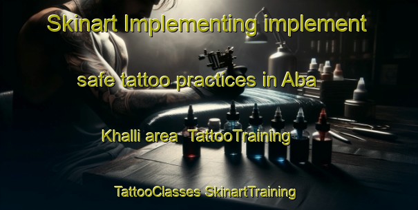 Skinart Implementing implement safe tattoo practices in Aba Khalli area | #TattooTraining #TattooClasses #SkinartTraining-Nigeria