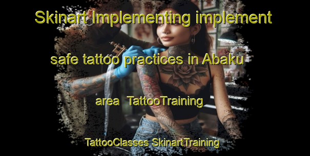 Skinart Implementing implement safe tattoo practices in Abaku area | #TattooTraining #TattooClasses #SkinartTraining-Nigeria