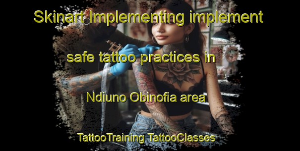 Skinart Implementing implement safe tattoo practices in Ndiuno Obinofia area | #TattooTraining #TattooClasses #SkinartTraining-Nigeria