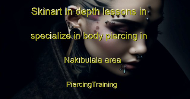 Skinart In-depth lessons in specialize in body piercing in Nakibulala area | PiercingTraining | PiercingClasses | SkinartTraining-Nigeria