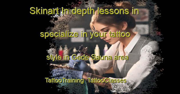 Skinart In-depth lessons in specialize in your tattoo style in Gede Sauna area | TattooTraining | TattooClasses | SkinartTraining-Nigeria