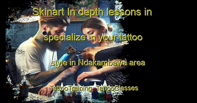 Skinart In-depth lessons in specialize in your tattoo style in Ndakambawa area | TattooTraining | TattooClasses | SkinartTraining-Nigeria