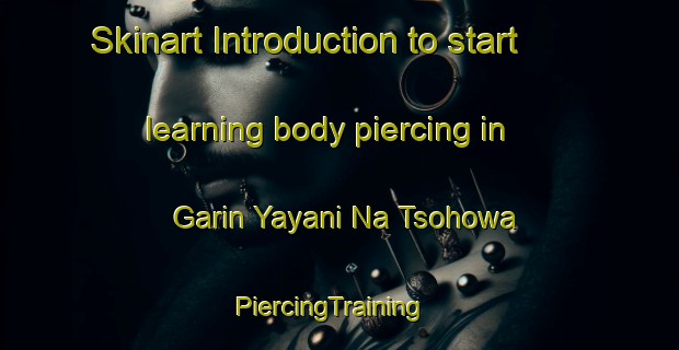 Skinart Introduction to start learning body piercing in Garin Yayani Na Tsohowa | PiercingTraining | PiercingClasses | SkinartTraining-Nigeria