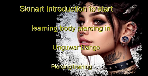 Skinart Introduction to start learning body piercing in Unguwar Dango | PiercingTraining | PiercingClasses | SkinartTraining-Nigeria