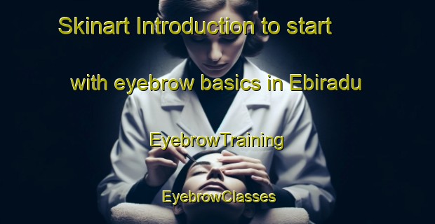 Skinart Introduction to start with eyebrow basics in Ebiradu | EyebrowTraining | EyebrowClasses | SkinartTraining-Nigeria
