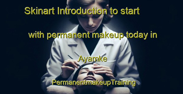 Skinart Introduction to start with permanent makeup today in Ayamke | PermanentmakeupTraining | PermanentmakeupClasses | SkinartTraining-Nigeria