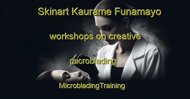 Skinart Kaurame Funamayo workshops on creative microblading | MicrobladingTraining | MicrobladingClasses | SkinartTraining-Nigeria