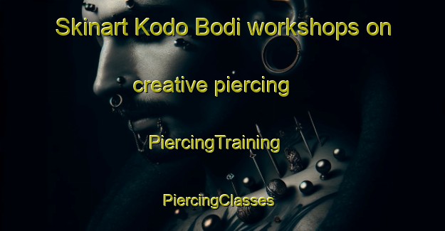 Skinart Kodo Bodi workshops on creative piercing | PiercingTraining | PiercingClasses | SkinartTraining-Nigeria