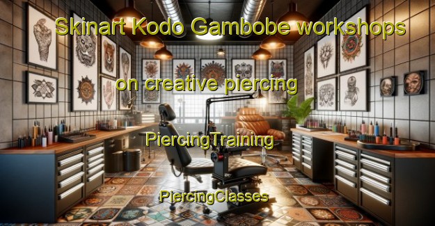 Skinart Kodo Gambobe workshops on creative piercing | PiercingTraining | PiercingClasses | SkinartTraining-Nigeria