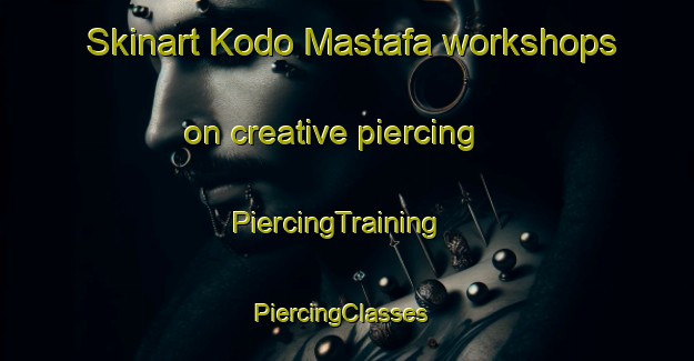 Skinart Kodo Mastafa workshops on creative piercing | PiercingTraining | PiercingClasses | SkinartTraining-Nigeria