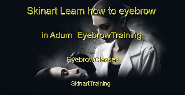 Skinart Learn how to eyebrow in Adum | EyebrowTraining | EyebrowClasses | SkinartTraining-Nigeria
