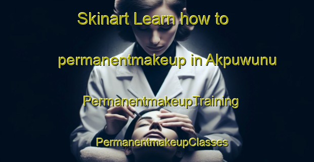 Skinart Learn how to permanentmakeup in Akpuwunu | PermanentmakeupTraining | PermanentmakeupClasses | SkinartTraining-Nigeria