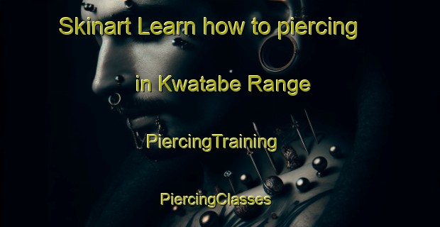 Skinart Learn how to piercing in Kwatabe Range | PiercingTraining | PiercingClasses | SkinartTraining-Nigeria