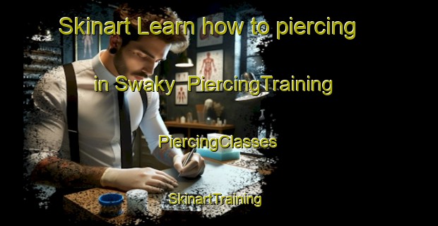 Skinart Learn how to piercing in Swaky | #PiercingTraining #PiercingClasses #SkinartTraining-Nigeria