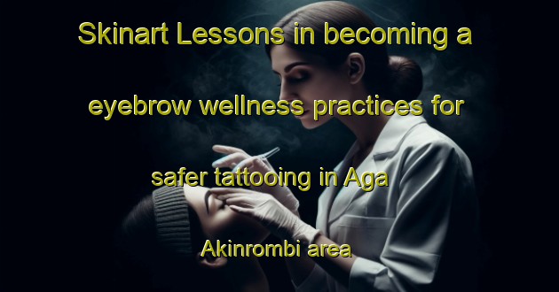 Skinart Lessons in becoming a eyebrow wellness practices for safer tattooing in Aga Akinrombi area | EyebrowTraining | EyebrowClasses | SkinartTraining-Nigeria