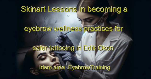 Skinart Lessons in becoming a eyebrow wellness practices for safer tattooing in Edik Okon Idem area | EyebrowTraining | EyebrowClasses | SkinartTraining-Nigeria