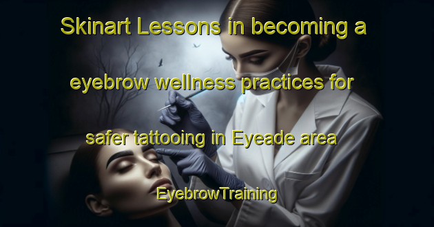 Skinart Lessons in becoming a eyebrow wellness practices for safer tattooing in Eyeade area | EyebrowTraining | EyebrowClasses | SkinartTraining-Nigeria