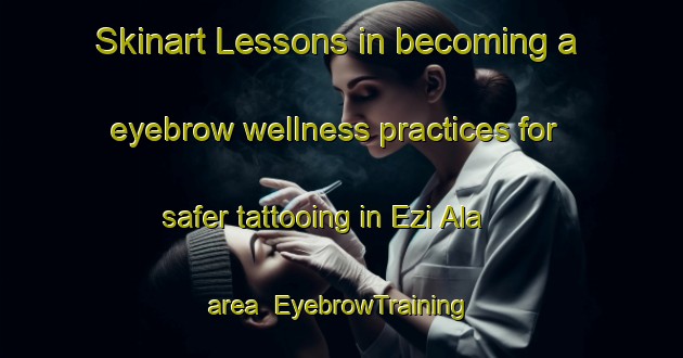 Skinart Lessons in becoming a eyebrow wellness practices for safer tattooing in Ezi Ala area | EyebrowTraining | EyebrowClasses | SkinartTraining-Nigeria