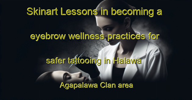 Skinart Lessons in becoming a eyebrow wellness practices for safer tattooing in Halawa Agapalawa Clan area | EyebrowTraining | EyebrowClasses | SkinartTraining-Nigeria