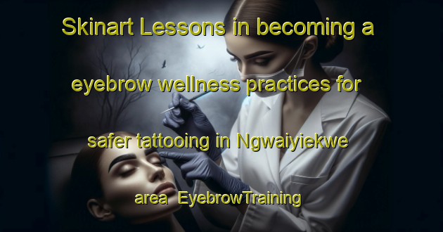 Skinart Lessons in becoming a eyebrow wellness practices for safer tattooing in Ngwaiyiekwe area | EyebrowTraining | EyebrowClasses | SkinartTraining-Nigeria