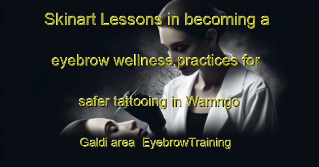 Skinart Lessons in becoming a eyebrow wellness practices for safer tattooing in Wamngo Galdi area | EyebrowTraining | EyebrowClasses | SkinartTraining-Nigeria