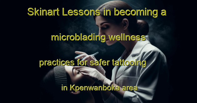 Skinart Lessons in becoming a microblading wellness practices for safer tattooing in Kpenwanboka area | MicrobladingTraining | MicrobladingClasses | SkinartTraining-Nigeria