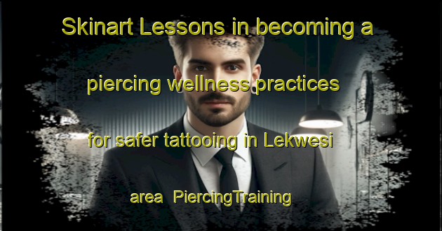Skinart Lessons in becoming a piercing wellness practices for safer tattooing in Lekwesi area | PiercingTraining | PiercingClasses | SkinartTraining-Nigeria