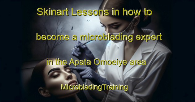 Skinart Lessons in how to become a microblading expert in the Apata Omoeiye area | MicrobladingTraining | MicrobladingClasses | SkinartTraining-Nigeria