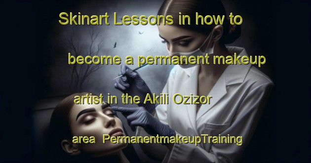Skinart Lessons in how to become a permanent makeup artist in the Akili Ozizor area | PermanentmakeupTraining | PermanentmakeupClasses | SkinartTraining-Nigeria