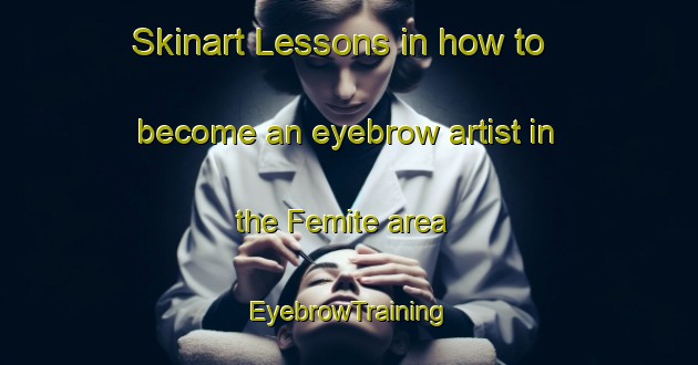 Skinart Lessons in how to become an eyebrow artist in the Femite area | EyebrowTraining | EyebrowClasses | SkinartTraining-Nigeria