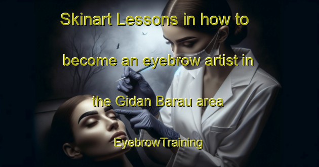 Skinart Lessons in how to become an eyebrow artist in the Gidan Barau area | EyebrowTraining | EyebrowClasses | SkinartTraining-Nigeria