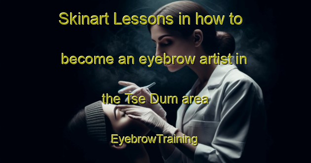Skinart Lessons in how to become an eyebrow artist in the Tse Dum area | EyebrowTraining | EyebrowClasses | SkinartTraining-Nigeria