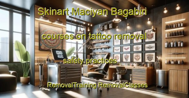 Skinart Maciyan Bagabiri courses on tattoo removal safety practices | #RemovalTraining #RemovalClasses #SkinartTraining-Nigeria