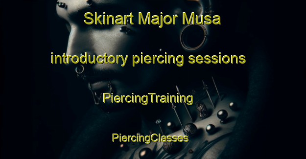 Skinart Major Musa introductory piercing sessions | PiercingTraining | PiercingClasses | SkinartTraining-Nigeria