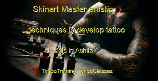 Skinart Master artistic techniques in develop tattoo skils in Achila | #TattooTraining #TattooClasses #SkinartTraining-Nigeria