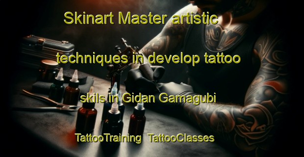 Skinart Master artistic techniques in develop tattoo skils in Gidan Gamagubi | TattooTraining | TattooClasses | SkinartTraining-Nigeria