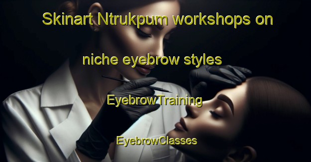 Skinart Ntrukpum workshops on niche eyebrow styles | EyebrowTraining | EyebrowClasses | SkinartTraining-Nigeria