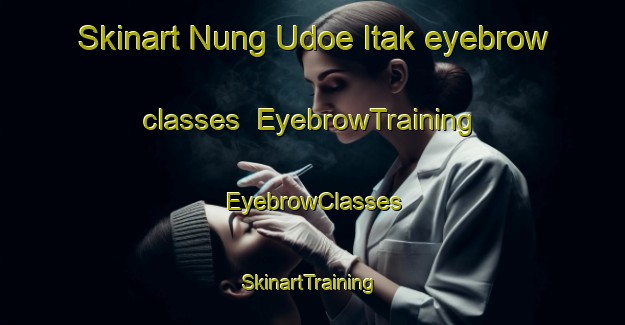 Skinart Nung Udoe Itak eyebrow classes | EyebrowTraining | EyebrowClasses | SkinartTraining-Nigeria