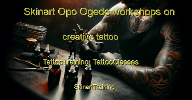 Skinart Opo Ogede workshops on creative tattoo | TattooTraining | TattooClasses | SkinartTraining-Nigeria