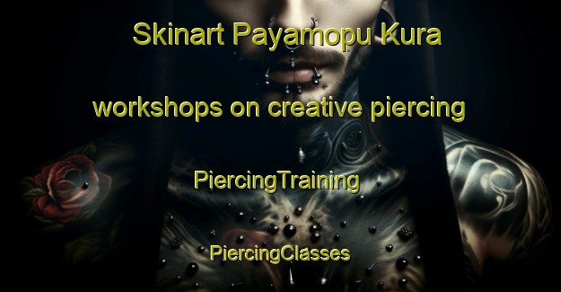 Skinart Payamopu Kura workshops on creative piercing | #PiercingTraining #PiercingClasses #SkinartTraining-Nigeria