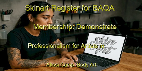 Skinart Register for BAQA Membership: Demonstrate Professionalism for Artists in Akosi Camp | Body Art Qualification Authority | BAQA-Nigeria