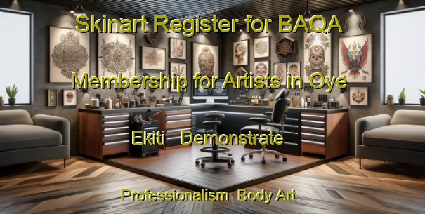 Skinart Register for BAQA Membership for Artists in Oye Ekiti - Demonstrate Professionalism | Body Art Qualification Authority | BAQA-Nigeria