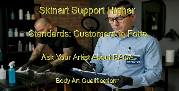 Skinart Support Higher Standards: Customers in Fotta - Ask Your Artist About BAQA | Body Art Qualification Authority | BAQA-Nigeria