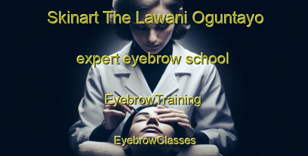 Skinart The Lawani Oguntayo expert eyebrow school | EyebrowTraining | EyebrowClasses | SkinartTraining-Nigeria