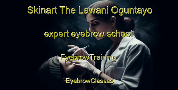 Skinart The Lawani Oguntayo expert eyebrow school | EyebrowTraining | EyebrowClasses | SkinartTraining-Nigeria